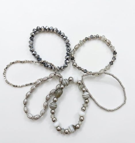 Stretchable Beaded Bracelets