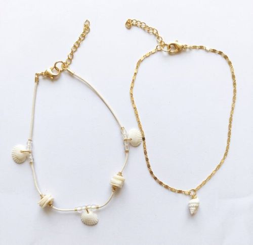White Natural Shell Bracelet