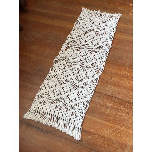 Macrame Table Runner