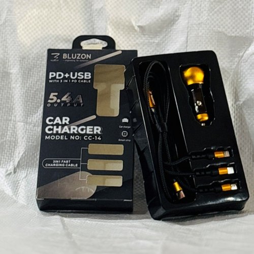 Bluzon USB Car Charger