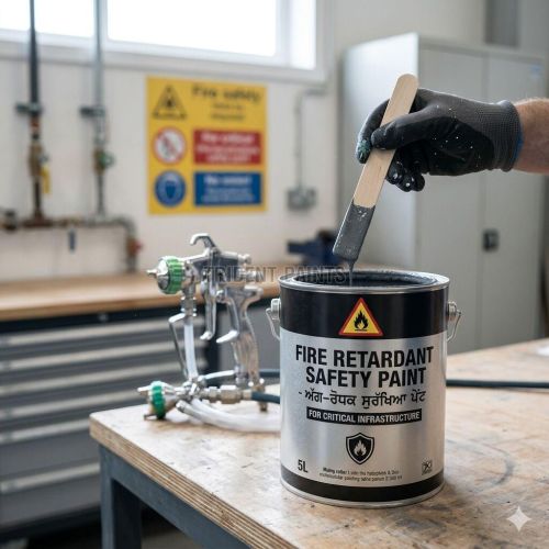 Fire Retardant Safety Paint