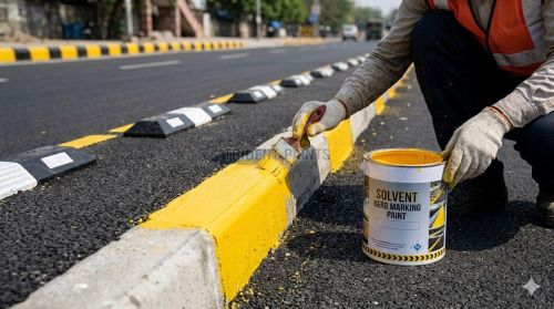 Solvent Kerb Marking Paint