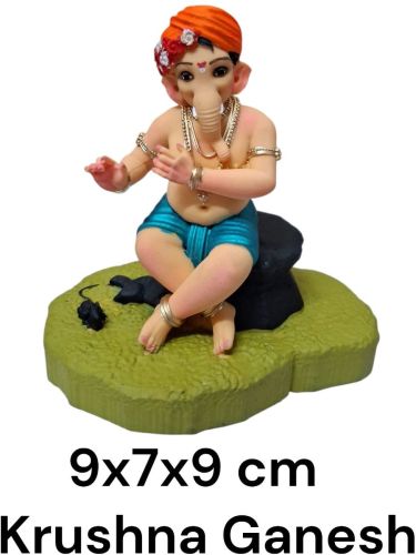 Krushna Ganesh Idol