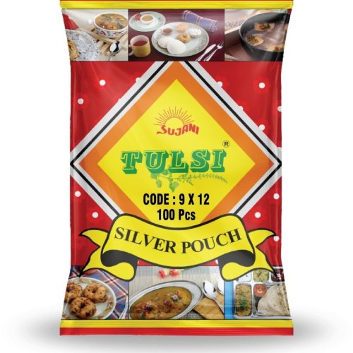 full size tulsi silver pouch
