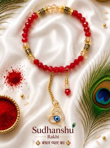 Crystal Lumba Bracelet Rakhi