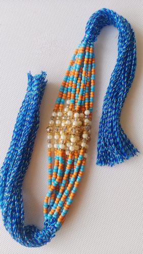 Fancy Crystal Beads Rakhi