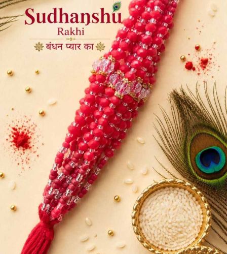 Handmade Crystal Beads Rakhi