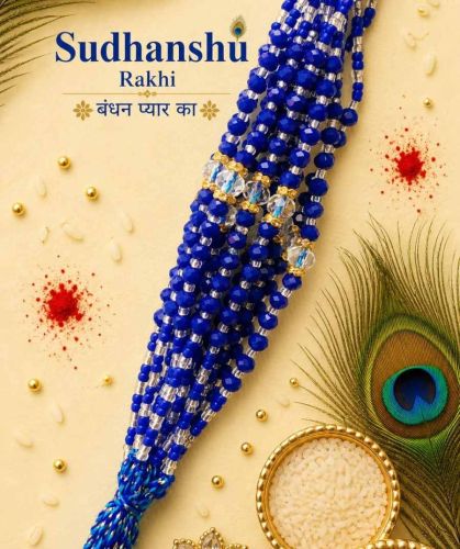 Premium Stone Work Rakhi