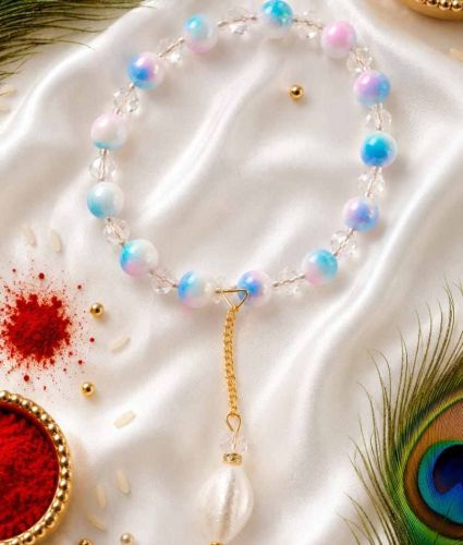 Traditional Crustal Lumba Bracelet Rakhi