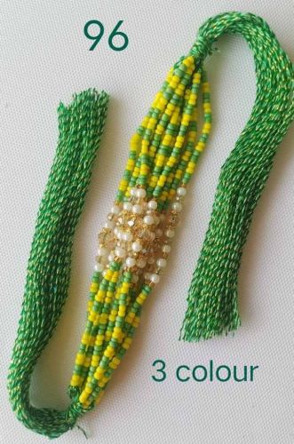 Traditional Crystal Beads Rakhi