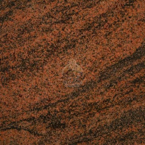Polished Red Granite Slab
