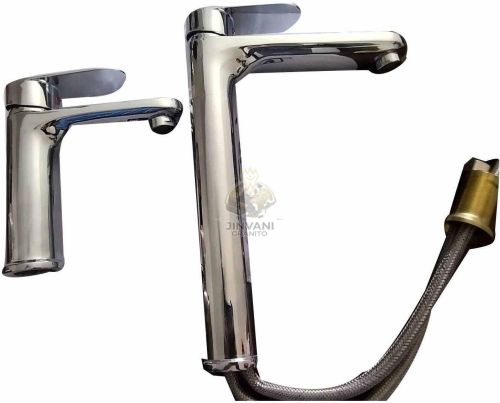Stainless Steel Deck Mounted Basin Faucet