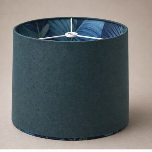 Sak Aurelia Luxe Fabric Drum Lampshade