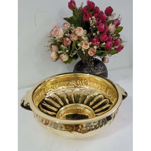 Polished Brass Urli
