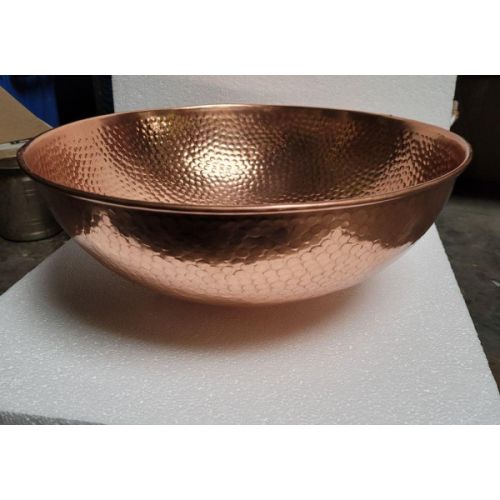 Single Bowl Copper Wash Basin,