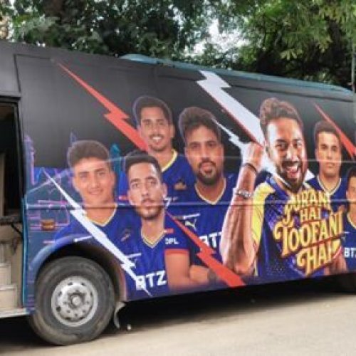 Full Wrap Bus Branding Service