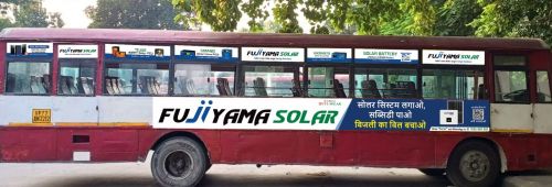 Roadways Bus Advertisement