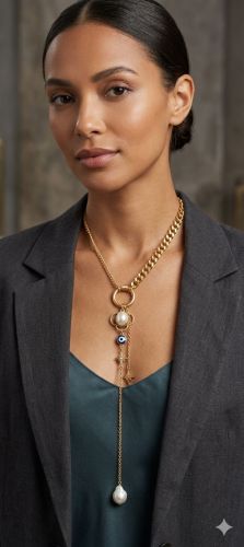 Layered Gold Chain Necklace