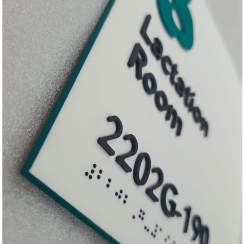 PU Coating Direction Braille Signage