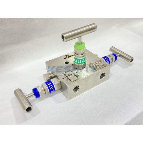 3 Way R Type Manifold Valve