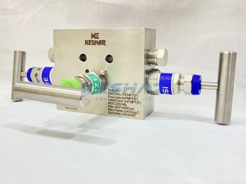 Three Way Manifold Valve