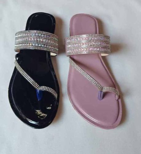 Ladies Slip-On Flat Slipper