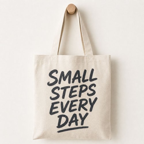 Cotton Canvas Shoulder Tote Bag