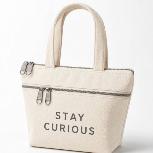 Fashionable Printed Canvas Handbag