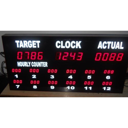 Digital Shift Hour Counter