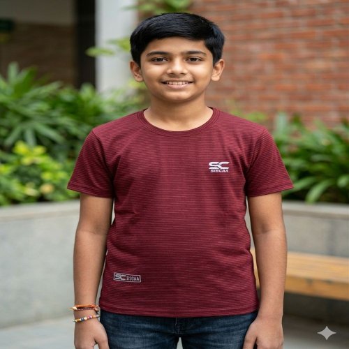 Boys Round Neck T-Shirts