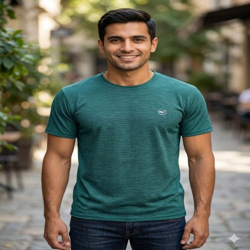 Mens Round Neck T-Shirts