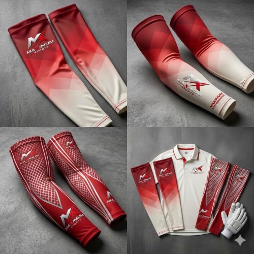 Sublimation Cricket Arm Sleeves