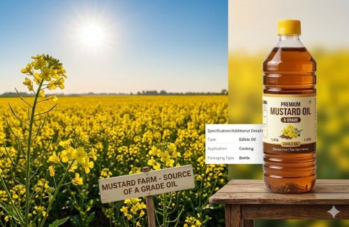A Grade Mustard Oil