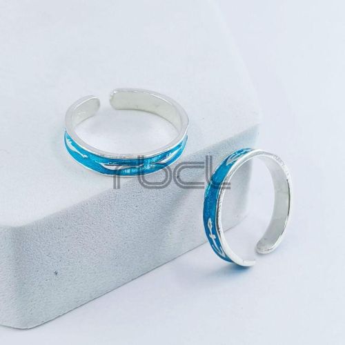 Enamel Fish Toe Ring