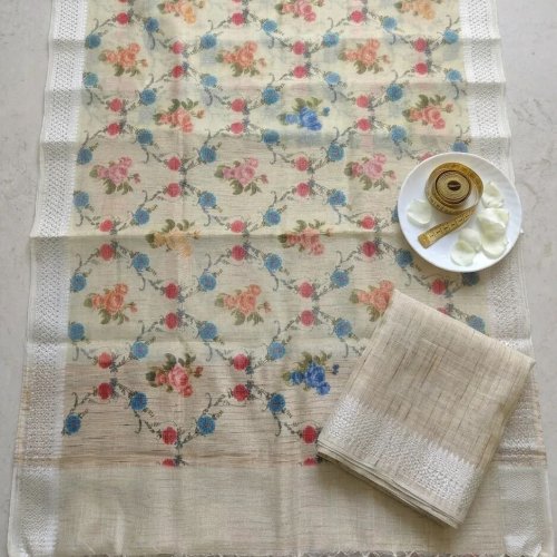 Banarasi Linen Silk Saree Banarasi Linen Silk Saree