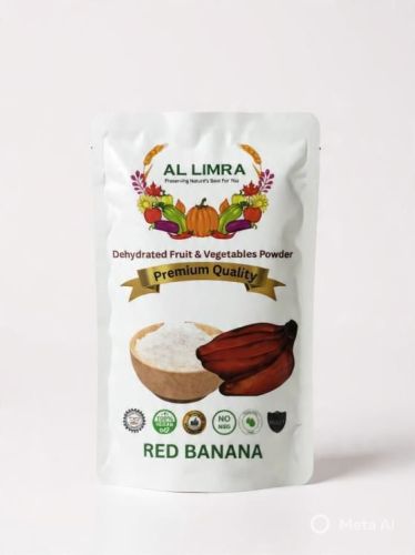 Dehydrated Red Banana Powder