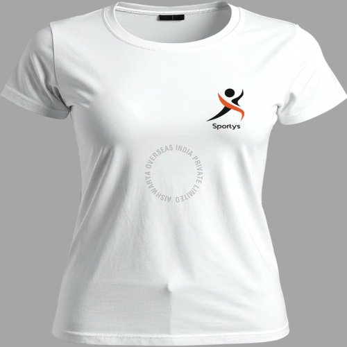 Ladies Cotton Customized T-Shirt