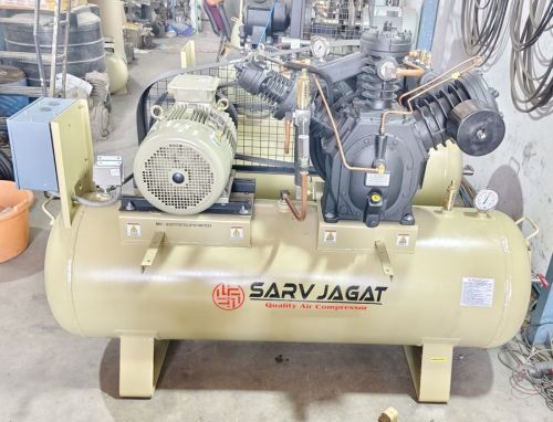 20 HP 12 Bar High Pressure Reciprocating Air Compressor