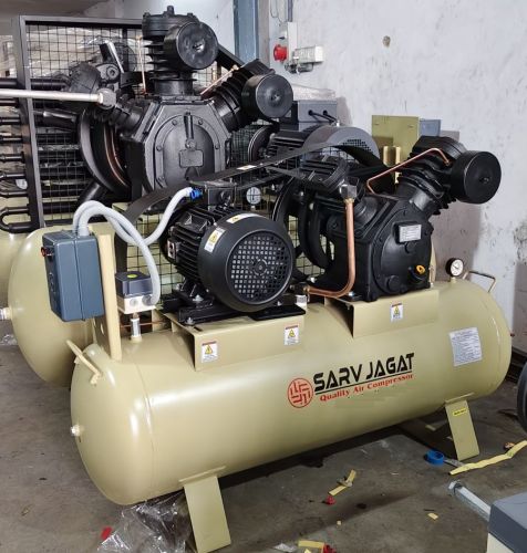 20 HP 25 Bar High Pressure Reciprocating Air Compressor