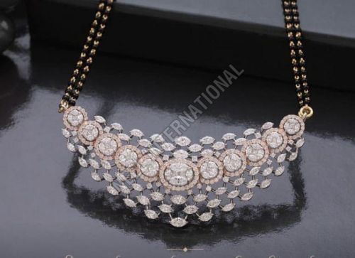 Designer Gold Diamond Mangalsutra