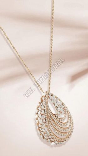 Luxury Diamond Chain Pendant