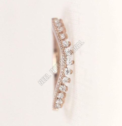 Rose Gold Solitaire Diamond Ring