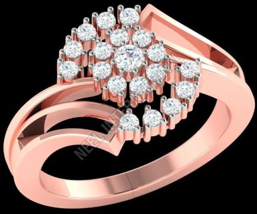 Solitaire Rose Gold Diamond Ring