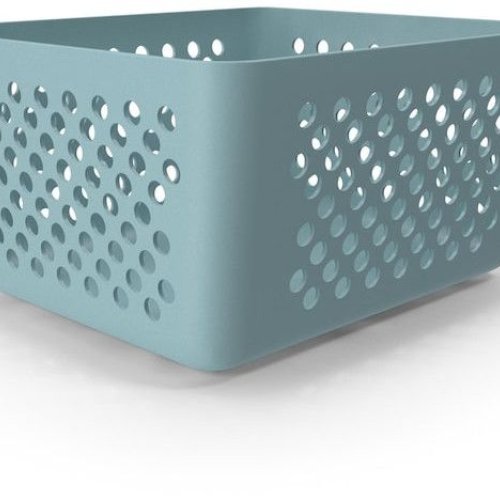 Perforated Plastic Storage Basket