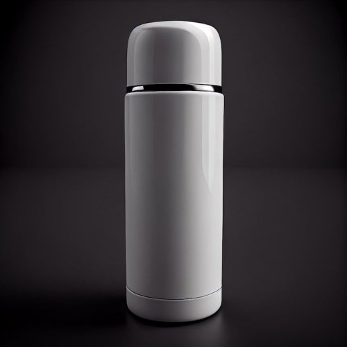 White Executive Thermos Flask