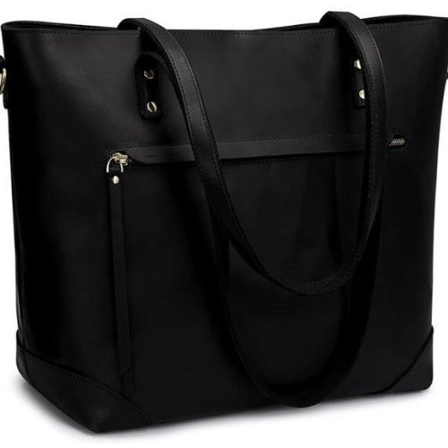 Women&Rsquo;S Premium Crazy Horse Leather Travel Tote Bag