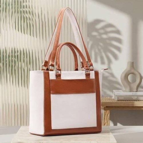 Women&Rsquo;S Premium Dual Handle Office Tote Bag