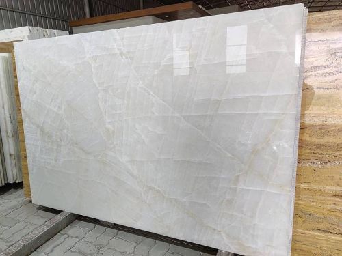 White Onyx Marble Slab