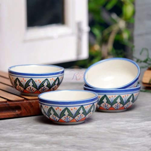 Printed Ceramic Bowl Set