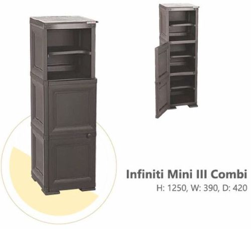 Cello Infiniti Mini 3 Compartment Plastic Cabinet